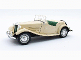 MG TD CREAM 1953 1-18 SCALE CML094-2